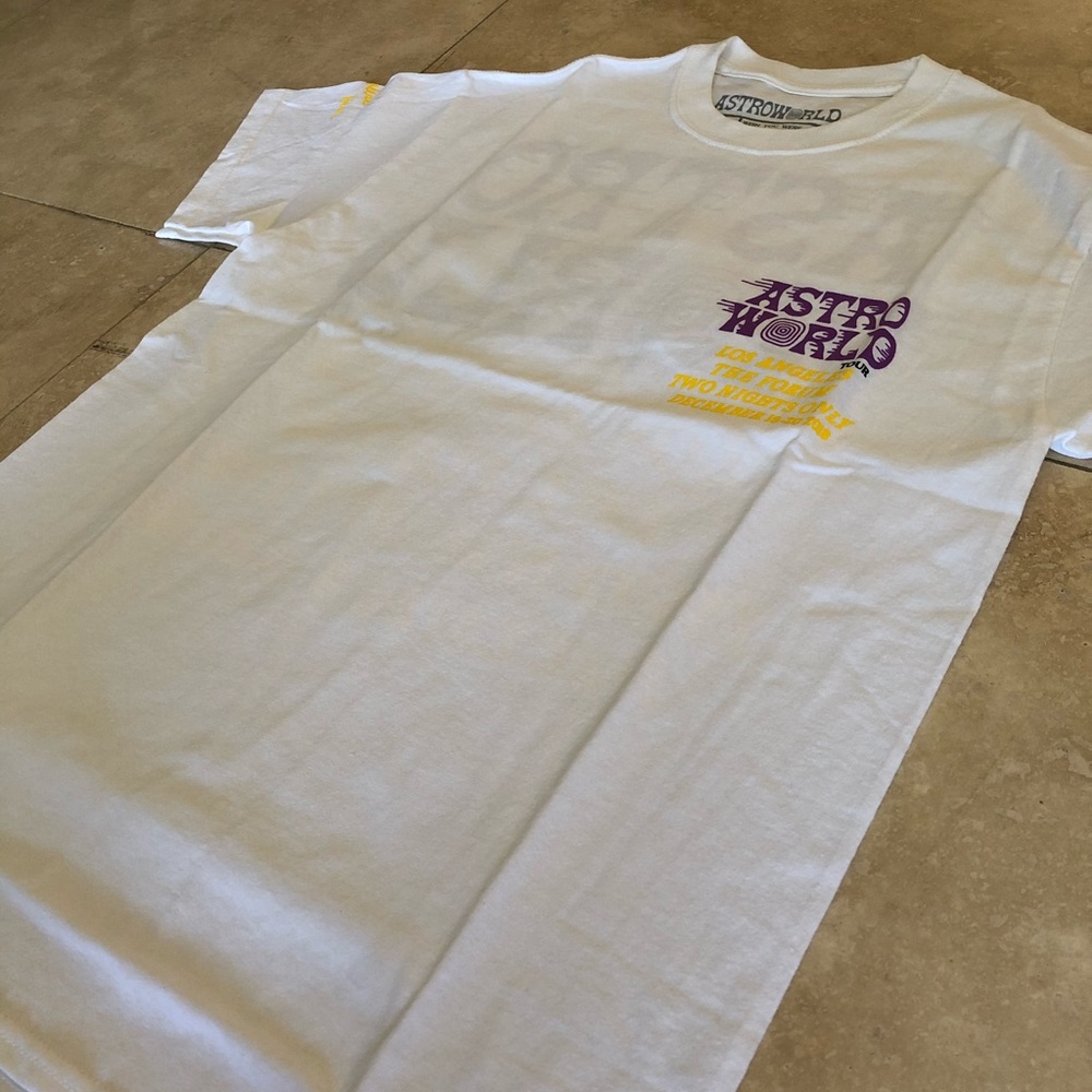 Travis Scott Astroworld Los Angeles Tour Tee